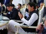 Pakistani Prime Minister Imran Khan attends the Shanghai Cooperation Organization (SCO) summit in Dushanbe, Tajikistan