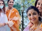 Shilpa Shetty visited Vaishno Devi. Shilpa Shetty visited Vaishno Devi.