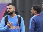 MSK Prasad with captain Virat Kohli(AP) MSK Prasad with captain Virat Kohli(AP)