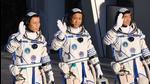 In this file photo, Chinese astronauts Nie Haisheng (C), Liu Boming (R) and Tang Hongbo wave during a departure ceremony before boarding the Shenzhou-12 spacecraft on a Long March-2F carrier rocket at the Jiuquan Satellite Launch Centre in the Gobi desert in northwest China. The three astronauts have completed the country’s longest crewed mission and returned to Earth. (AFP) In this file photo, Chinese astronauts Nie Haisheng (C), Liu Boming (R) and Tang Hongbo wave during a departure ceremony before boarding the Shenzhou-12 spacecraft on a Long March-2F carrier rocket at the Jiuquan Satellite Launch Centre in the Gobi desert in northwest China. The three astronauts have completed the country’s longest crewed mission and returned to Earth. (AFP)