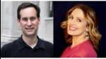 David Levithan (L) and Jennifer Niven are co-authors for the new book Take Me With You When You Go. David Levithan (L) and Jennifer Niven are co-authors for the new book Take Me With You When You Go.