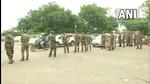 Security personnel deployed at Delhi’s Shankar road area, in view of a protest march to be held by Shiromani Akali Dal, against Centre’s three farm laws. (ANI) Security personnel deployed at Delhi’s Shankar road area, in view of a protest march to be held by Shiromani Akali Dal, against Centre’s three farm laws. (ANI)
