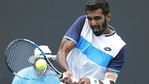 File image of India’s Prajnesh Gunneswaran.(Reuters) File image of India’s Prajnesh Gunneswaran.(Reuters)
