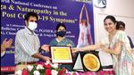 Sarpreet Singh Gill, IAS, education secretary, UT, Dr Pallika Arora, PCS, director school and higher education, UT, were the guests of honour at the conference on the role of yoga and naturopathy for post Covid management. (HT PHOTO) Sarpreet Singh Gill, IAS, education secretary, UT, Dr Pallika Arora, PCS, director school and higher education, UT, were the guests of honour at the conference on the role of yoga and naturopathy for post Covid management. (HT PHOTO)