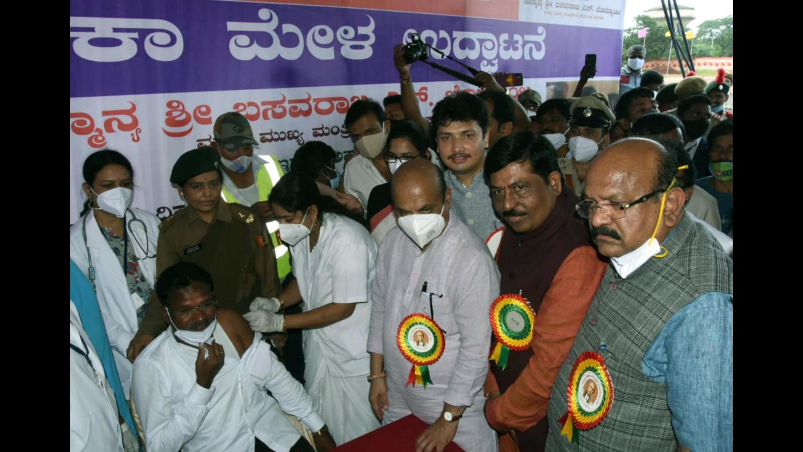 Karnataka tops in vaccination drive on PM’s birthday