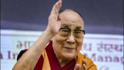 Tibetan spiritual leader The Dalai Lama (above) in his letter to PM Modi also thanked the government and people of India for the warm and generous hospitality they have received. (HT file photo)