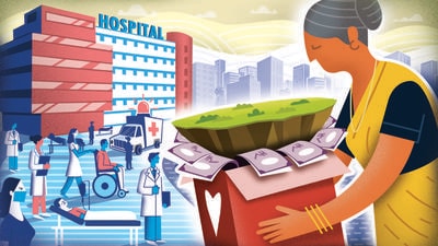 Her story is nothing short of a modern-day Mumbai miracle and must be told, for the simple reason that it restores one’s faith in humanity and in the goodness of ordinary people. (Illustration: Gajanan Nirphale) Her story is nothing short of a modern-day Mumbai miracle and must be told, for the simple reason that it restores one’s faith in humanity and in the goodness of ordinary people. (Illustration: Gajanan Nirphale)
