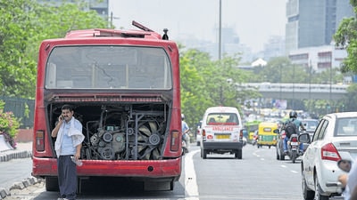 At least 22% of India’s state-run buses for public transport are overage. (HT Photo) At least 22% of India’s state-run buses for public transport are overage. (HT Photo)