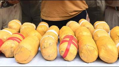 8kg heroin seized near border in Fazilka dist