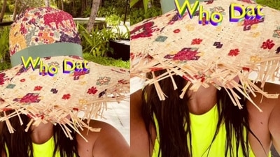 Kareena Kapoor has not revealed the holiday destination. However, she did confirm that it was a beach-side vacay with pictures on Instagram. Kareena Kapoor has not revealed the holiday destination. However, she did confirm that it was a beach-side vacay with pictures on Instagram. 