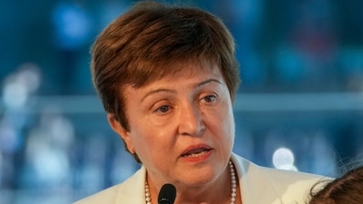 The World Bank is canceling a prominent report on business conditions around the world after investigators found staff members were pressured by the bank’s leaders to alter data about China and some other governments. Georgieva said she disagreed with the findings. (AP) The World Bank is canceling a prominent report on business conditions around the world after investigators found staff members were pressured by the bank’s leaders to alter data about China and some other governments. Georgieva said she disagreed with the findings. (AP)