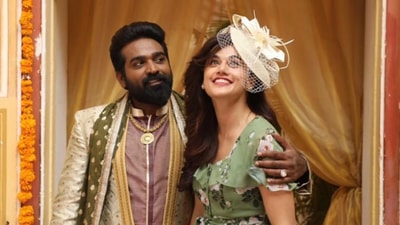 Annabelle Sethupathi movie review: Taapsee Pannu and Vijay Sethupathi play a couple in the movie. Annabelle Sethupathi movie review: Taapsee Pannu and Vijay Sethupathi play a couple in the movie.