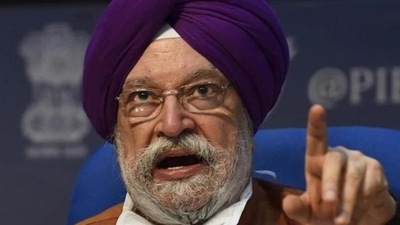 Union minister Puri also said vaccination was happening at record speed at present and the numbers would go up substantially in the coming months. (File photo)