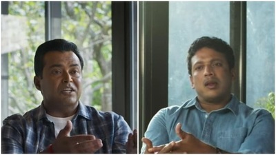 Leander Paes and Mahesh Bhupati reveal their stories in Break Point. Leander Paes and Mahesh Bhupati reveal their stories in Break Point.