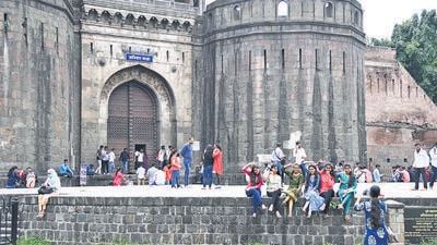 The Archaeological Survey of India (ASI) has been maintaining all sites under its care during the Covid restrictions, including Shaniwarwada and Aga Khan Palace . (Kalpesh Nukte/HT PHOTO) The Archaeological Survey of India (ASI) has been maintaining all sites under its care during the Covid restrictions, including Shaniwarwada and Aga Khan Palace . (Kalpesh Nukte/HT PHOTO)