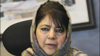 Mehbooba Mufti was addressing party workers during her visit to Rajouri district. (HT file photo) Mehbooba Mufti was addressing party workers during her visit to Rajouri district. (HT file photo)