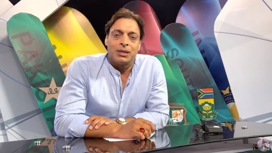 File image of Shoaib Akhtar.(Screengrab/Shoaib Akhtar YouTube)