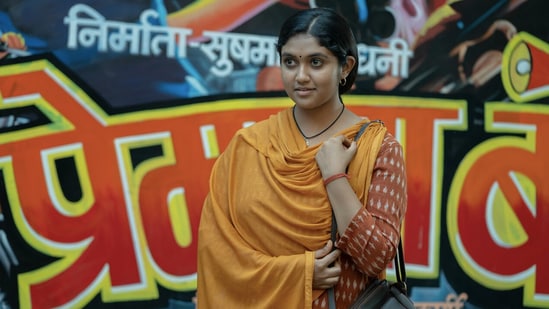 Ankahi Kahaniya movie review: Rinku Rajguru in a still from Abhishek Chaubey's Madhyantar, one-third of Netflix's new anthology film.