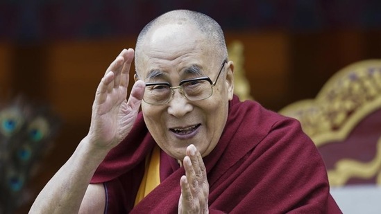 The Dalai Lama wrote to Prime Minister Narendra Modi on the latter's 71st birthday and congratulated him for work despite the growing challenges posed by the coronavirus disease (Covid-19). (File Photo / HT) The Dalai Lama wrote to Prime Minister Narendra Modi on the latter's 71st birthday and congratulated him for work despite the growing challenges posed by the coronavirus disease (Covid-19). (File Photo / HT)