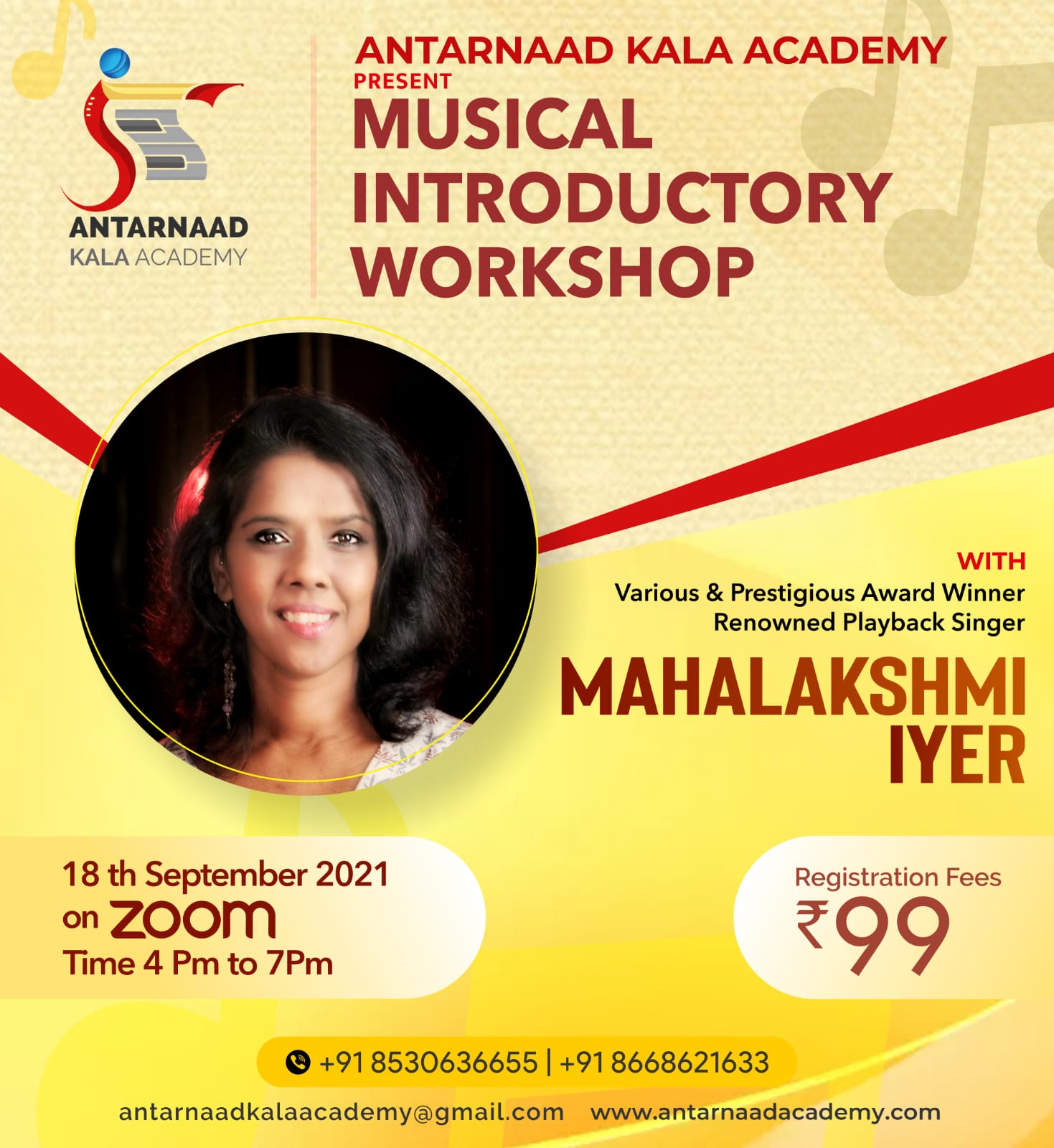 music The Antarnaad Kala Academy organized an online <a class=
