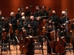 Musicians during the New York Philharmonic's first concert after its reopening at the Alice Tully Hall in New York, on September 17. After enduring months of crisis, the Phil, one of America's oldest musical institutions, re-opened its subscription season with a program featuring Beethoven's Piano Concerto No. 4, Anna Clyne's Musicians during the New York Philharmonic's first concert after its reopening at the Alice Tully Hall in New York, on September 17. After enduring months of crisis, the Phil, one of America's oldest musical institutions, re-opened its subscription season with a program featuring Beethoven's Piano Concerto No. 4, Anna Clyne's