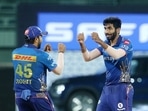 Mumbai Indians captain Rohit Sharma with Jasprit Bumrah. File(IPL) Mumbai Indians captain Rohit Sharma with Jasprit Bumrah. File(IPL)