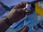 In total, authorities in the state have administered 2,70,77,818 vaccine doses till now. (AP file photo) In total, authorities in the state have administered 2,70,77,818 vaccine doses till now. (AP file photo)