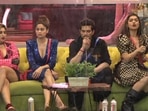 Bigg Boss OTT: Neha Bhasin, Shamita Shetty, Raqesh Bapat and Divya Agarwal inside the house.