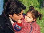 Saif Ali Khan with daughter Sara Ali Khan in a throwback photo. Saif Ali Khan with daughter Sara Ali Khan in a throwback photo.