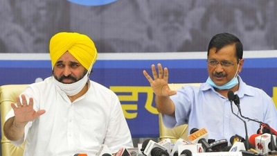 AAP, which won 20 seats in the 2017 state polls to emerge as the principal opposition party, has been working for months to cash in on the instability in the Congress, which has been evident since earlier this year. AAP, which won 20 seats in the 2017 state polls to emerge as the principal opposition party, has been working for months to cash in on the instability in the Congress, which has been evident since earlier this year.