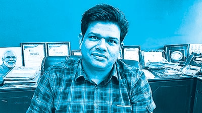 Amit Kumar, CEO, Pune Cantonment Board said the move is to make the cantonment board safe for visitors and residents as the area has seen two major fire incidents in the recent past at Fashion Street and Shivaji market. (HT) Amit Kumar, CEO, Pune Cantonment Board said the move is to make the cantonment board safe for visitors and residents as the area has seen two major fire incidents in the recent past at Fashion Street and Shivaji market. (HT)