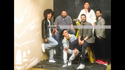 Six Clubhouse hosts whose work you should follow to discover a new way of social networking: (Clockwise from left) Dhruvin Manish Busa, Santu Misra, Janice Sequeira, Anirudh Deshmukh, Aniruddha Guha and Kevin Zingkhai; Hair and make-up:Ashwin Shelar; make-up (for Janice):Jessica Fernandes; hair (for Janice): Abigail Fernandes; On Dhruvin: Jeans, Urbanic; t-shirt, H&M; jacket, Koovs; shoes, Zara; On Santu: Tshirt, Jaywalking; jeans, Sabya x HM; shoes, Off-white; On Janice: Dress, Jodi Life; jewellery, Prop Shop 24; On Anirudh: Sweater tee, H&M; trousers, Allen Solly; blazer, Raymond;sneakers, Nike Air Force 1; watch, Fossil; On Aniruddha: Jacket, Zara; t-shirt, H&M; jeans, Jack & Jones; shoes, Nike; On Kevin: Jacket, Zara; sweater, Adidas Originals; watch, Fossil; ring, family heirloom; belt, Michael Kors; jeans, H&M; shoes, Nike (Subi Samuel) Six Clubhouse hosts whose work you should follow to discover a new way of social networking: (Clockwise from left) Dhruvin Manish Busa, Santu Misra, Janice Sequeira, Anirudh Deshmukh, Aniruddha Guha and Kevin Zingkhai; Hair and make-up:Ashwin Shelar; make-up (for Janice):Jessica Fernandes; hair (for Janice): Abigail Fernandes; On Dhruvin: Jeans, Urbanic; t-shirt, H&M; jacket, Koovs; shoes, Zara; On Santu: Tshirt, Jaywalking; jeans, Sabya x HM; shoes, Off-white; On Janice: Dress, Jodi Life; jewellery, Prop Shop 24; On Anirudh: Sweater tee, H&M; trousers, Allen Solly; blazer, Raymond;sneakers, Nike Air Force 1; watch, Fossil; On Aniruddha: Jacket, Zara; t-shirt, H&M; jeans, Jack & Jones; shoes, Nike; On Kevin: Jacket, Zara; sweater, Adidas Originals; watch, Fossil; ring, family heirloom; belt, Michael Kors; jeans, H&M; shoes, Nike (Subi Samuel)