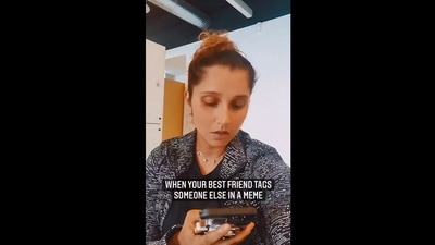 Sania Mirza's video received nod of approval from Netizens. (Instagram/@mirzasaniar)