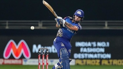 Mumbai Indians batsman Ishan Kishan. (PTI)