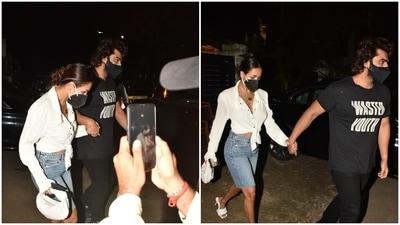 Arjun Kapoor and Malaika Arora seen together. (Varinder Chawla) Arjun Kapoor and Malaika Arora seen together. (Varinder Chawla)