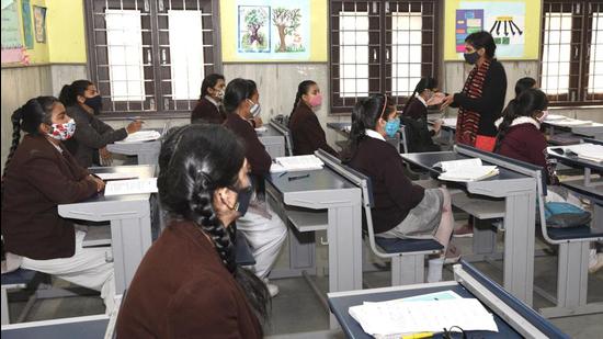 Schools in Kerala will reopen on November 1 even as the state reported 19,325 new Covid-19 cases on Saturday. (HT PHOTO.) Schools in Kerala will reopen on November 1 even as the state reported 19,325 new Covid-19 cases on Saturday. (HT PHOTO.)