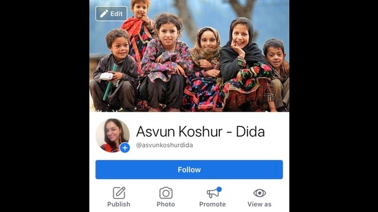 Handu uses Facebook and Instagram (@asvunkoshur) to unite Kashmiri children from different communities. ‘I have a lot of faith in kids. I believe if you want to teach something positive to people, catch them young,’ she says.