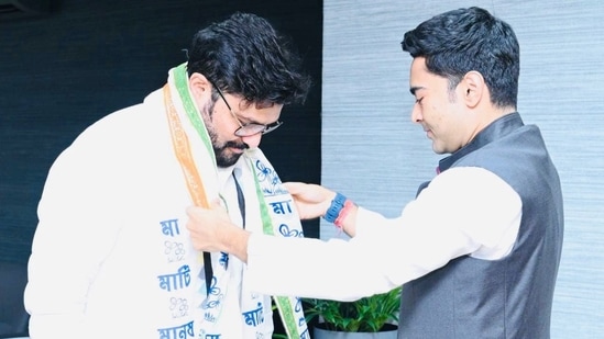 Babul Supriyo joined Trinamool Congress on Saturday.