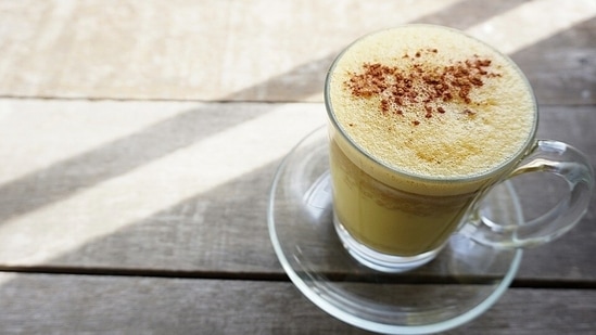 7. Nothing better than warm milk with turmeric and black pepper at bedtime to soothe your throat.(Pixabay)