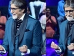 Amitabh Bachchan recreated the hook step of Jumma Chumma on KBC 13. Amitabh Bachchan recreated the hook step of Jumma Chumma on KBC 13.