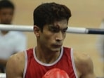 File image: Shiva Thapa storms into semifinals of boxing nationals(Pitamber Newar/ HT Photo) File image: Shiva Thapa storms into semifinals of boxing nationals(Pitamber Newar/ HT Photo)
