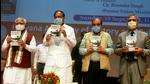 Vice=President Venkaiah Naidu hailed the contributions of Sir Chhotu Ram, on whose life a set of books was released, to farming practices in the country. (ANI) Vice=President Venkaiah Naidu hailed the contributions of Sir Chhotu Ram, on whose life a set of books was released, to farming practices in the country. (ANI)