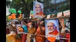 With this art of communication and continuous use of the latest technology, Modi has managed to instill confidence in the minds of voters. This is why, despite demonetisation, the pandemic, and inflation, people still have faith in him. (PTI) With this art of communication and continuous use of the latest technology, Modi has managed to instill confidence in the minds of voters. This is why, despite demonetisation, the pandemic, and inflation, people still have faith in him. (PTI)