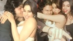 Janhvi Kapoor attended a party with Khushi Kapoor and Akshat Rajan. Janhvi Kapoor attended a party with Khushi Kapoor and Akshat Rajan.