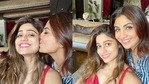 Bigg Boss OTT finalist Shamita Shetty reunited with sister Shilpa Shetty. Bigg Boss OTT finalist Shamita Shetty reunited with sister Shilpa Shetty.