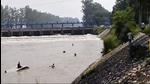 Rescue operations underway for the three missing persons, who were feared to be drowned in Western Jamuna Canal. (HT PHOTO) Rescue operations underway for the three missing persons, who were feared to be drowned in Western Jamuna Canal. (HT PHOTO)