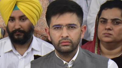 AAP MLA from Rajendra Nagar Raghav Chadha (HT Archive)