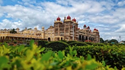 Mysore, Karnataka: Located at an altitude of 770 m above mean sea level, Mysore stands in the foothills of the Chamundi Hills. It served as the capital city of the Kingdom of Mysore for nearly six centuries.&nbsp; (Instagram/@sumanth_bht)