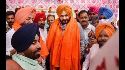 Punjab Congress President Navjot Singh Sidhu (PTI) Punjab Congress President Navjot Singh Sidhu (PTI)