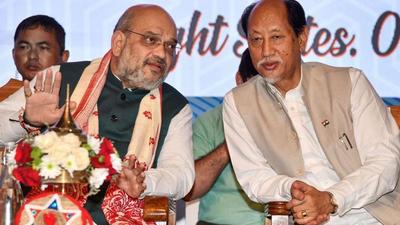 The BJP is a major ally of the NDPP in the Nagaland government and CM Neiphiu Rio reportedly held several meeting with Central BJP leaders to convince them about the formation of an all party government in the state. (Photo Courtesy- PTI)